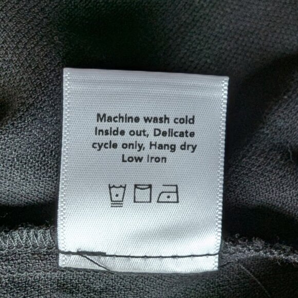 Vetta The Gathered Sleeve Wrap Top Black Tencel V Neck Puff Sleeve Women's Small - Picture 13 of 15